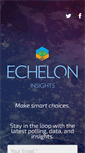 Mobile Screenshot of echeloninsights.com